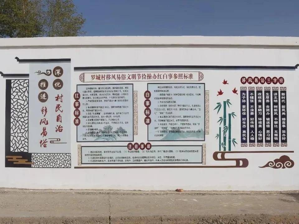 罗城镇:村规民约"约"出乡村文明新气象