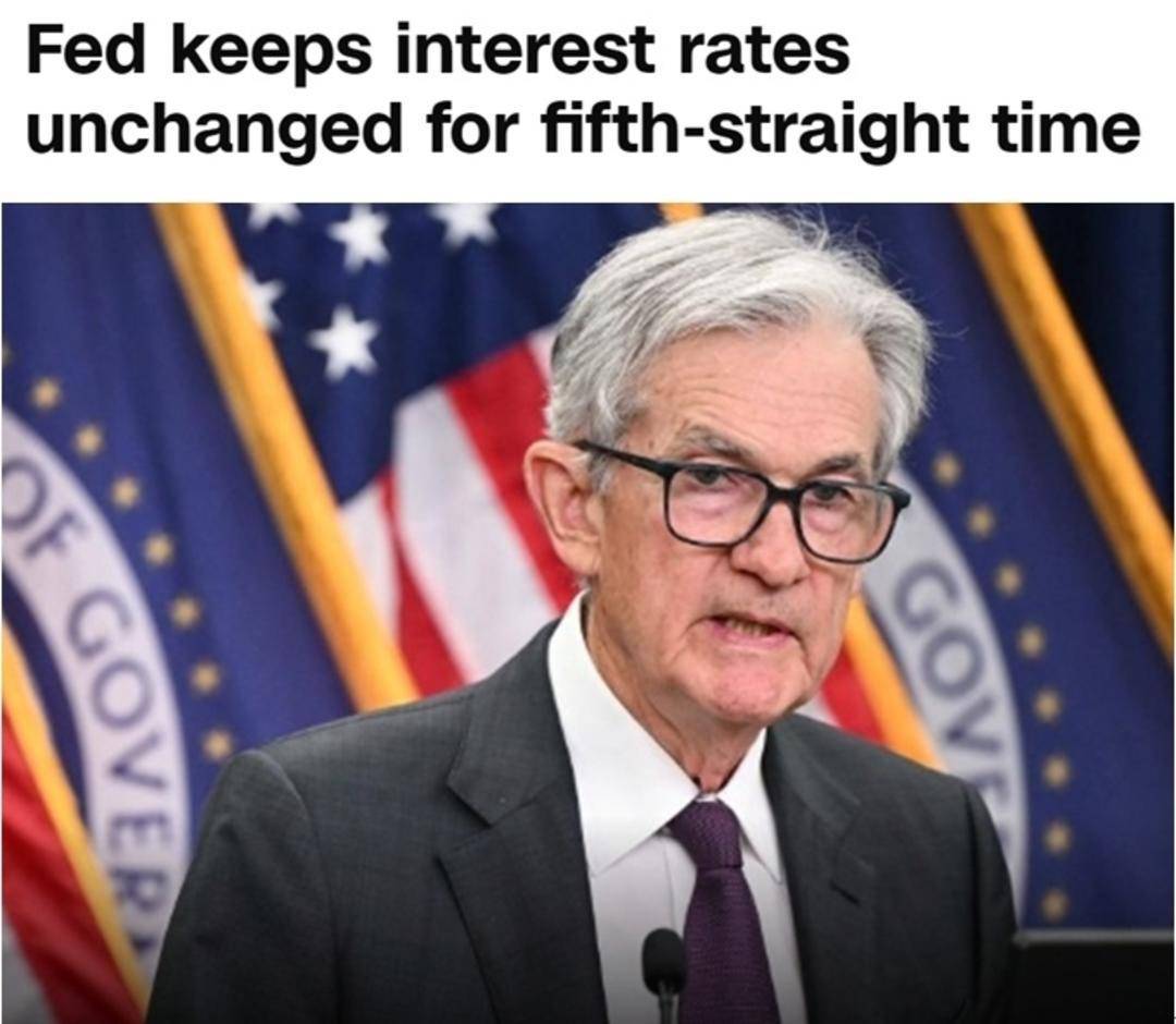 无视特朗普压力美联储连续第五次维持利率不变_搜狐网