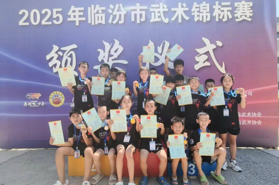 2025年临汾市武术锦标赛：曲沃搏击小将勇夺佳绩