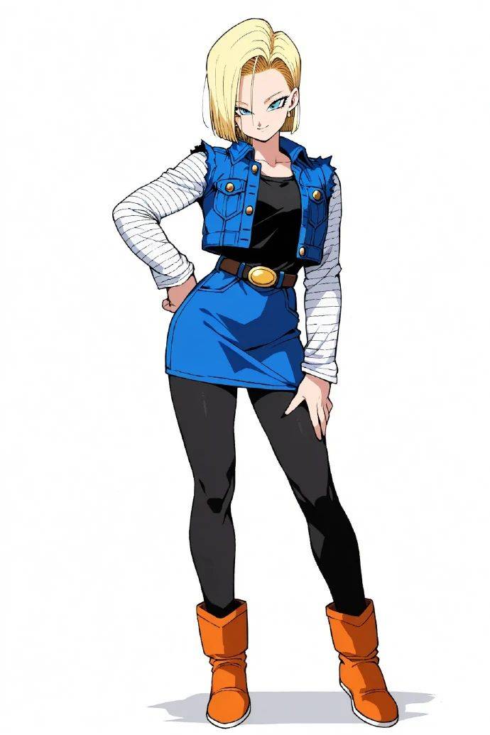 18号战斗状态,女神果然不一样