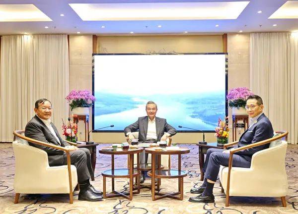 中柬泰三国外长在安宁茶叙