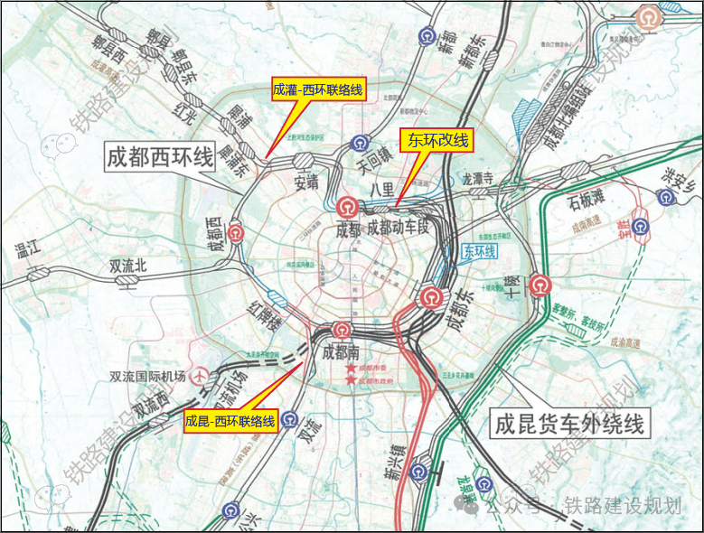 全国第二条成都市域动车环线,10月开建!
