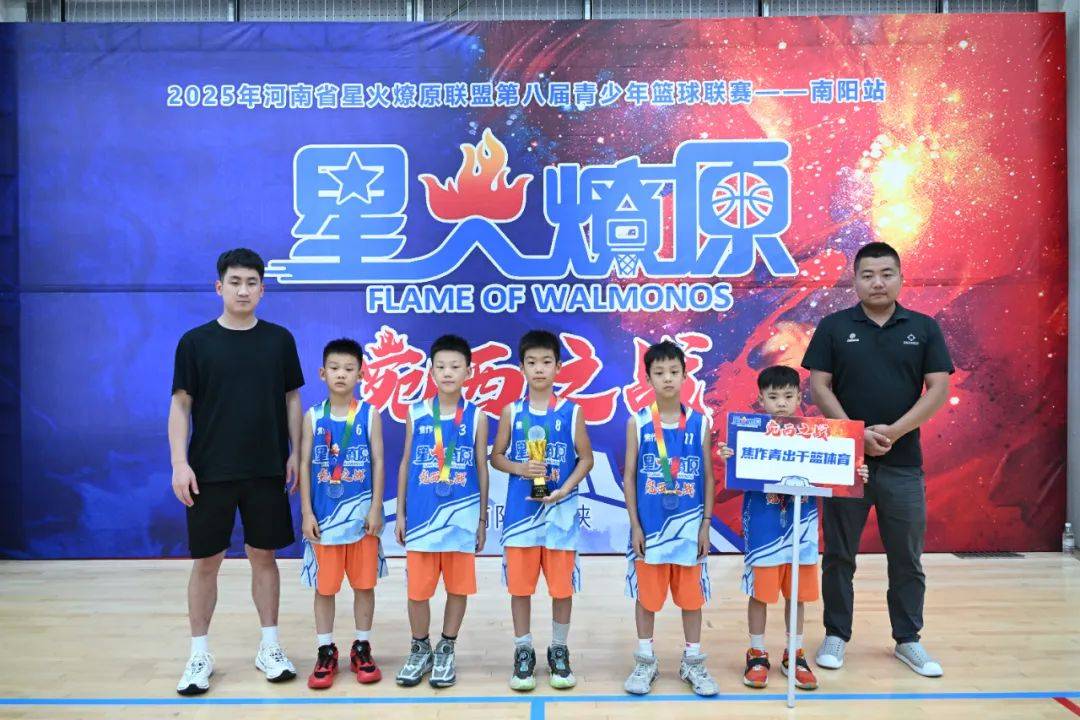 —河南省第八届"星火燎原"小篮球联赛圆满举办