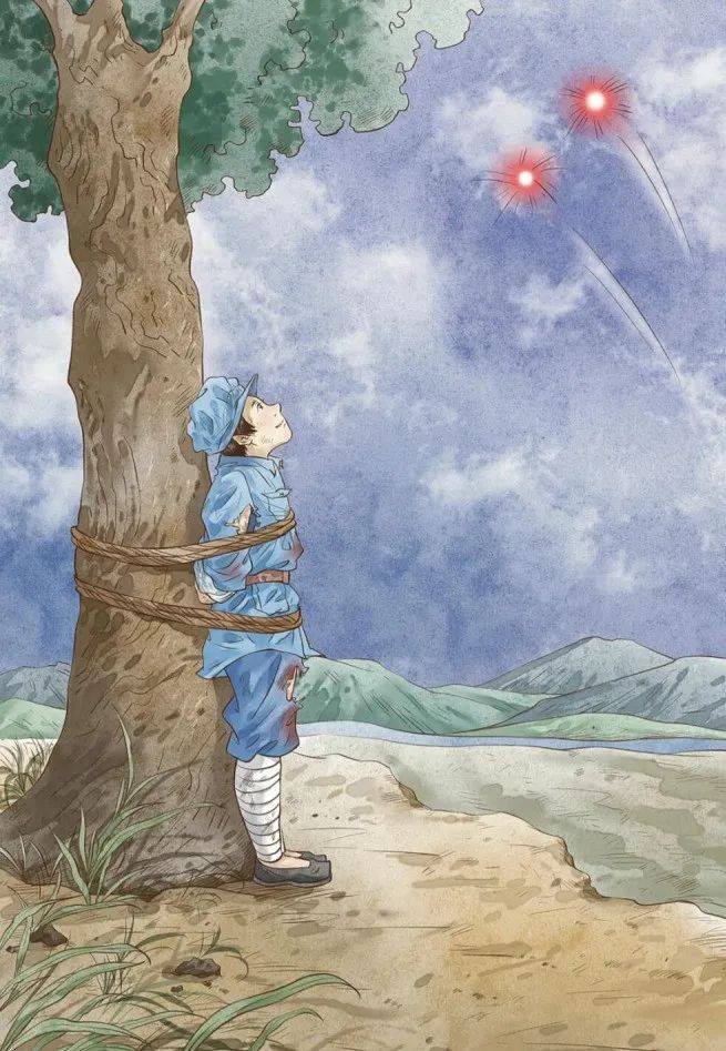 丨水彩笔触忆峥嵘,荣华带您重现抗战烽火中的色彩传奇