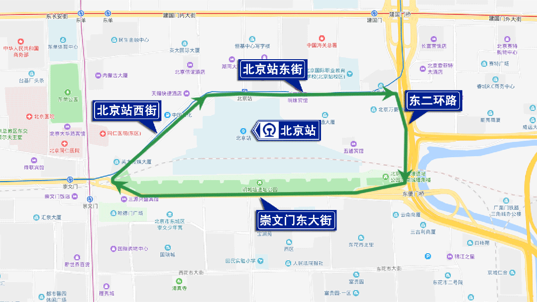 本周五至周日，北京部分道路临时交通管控