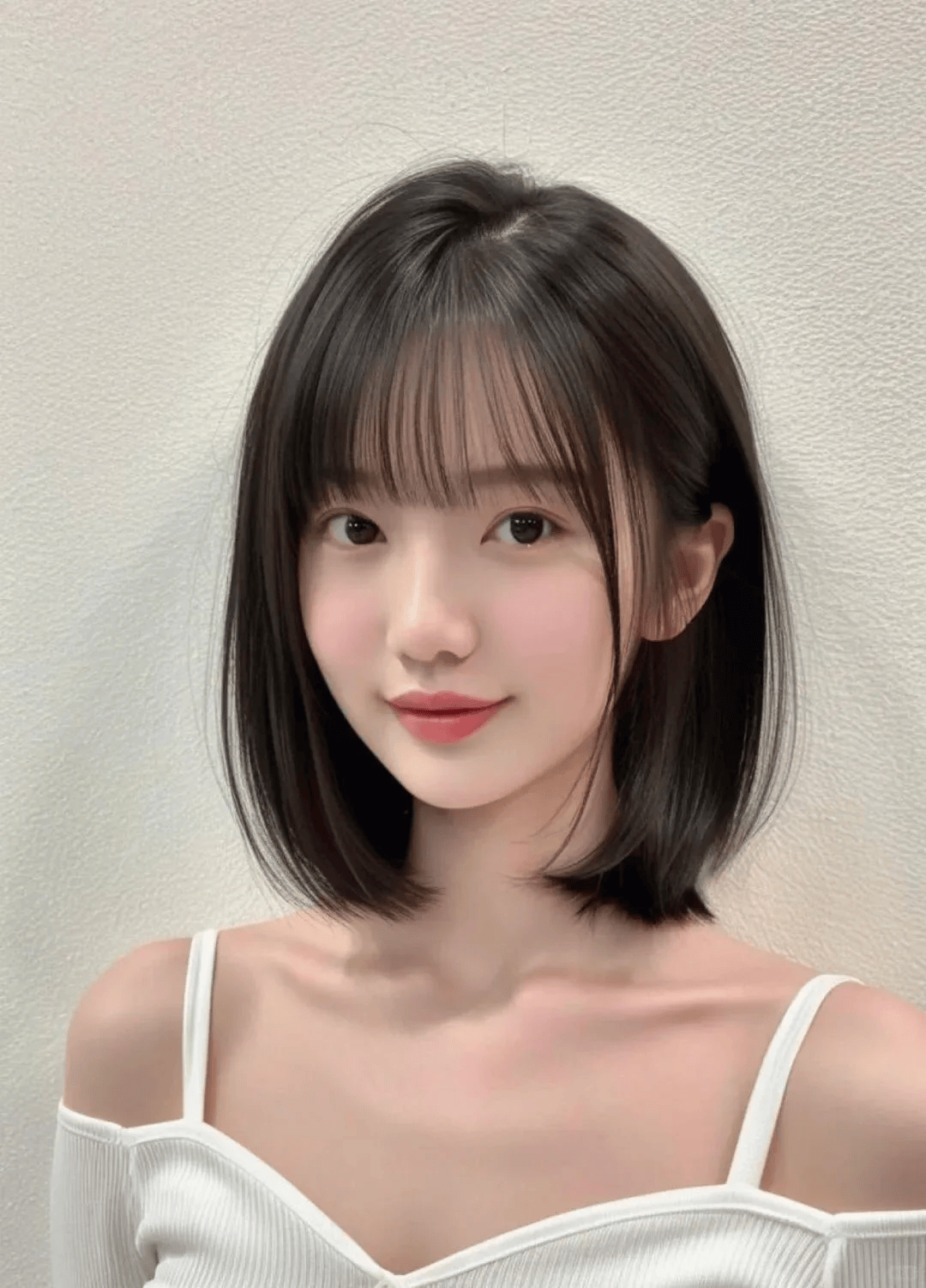 超减龄初恋发齐肩短发,非常柔美,清爽可爱型