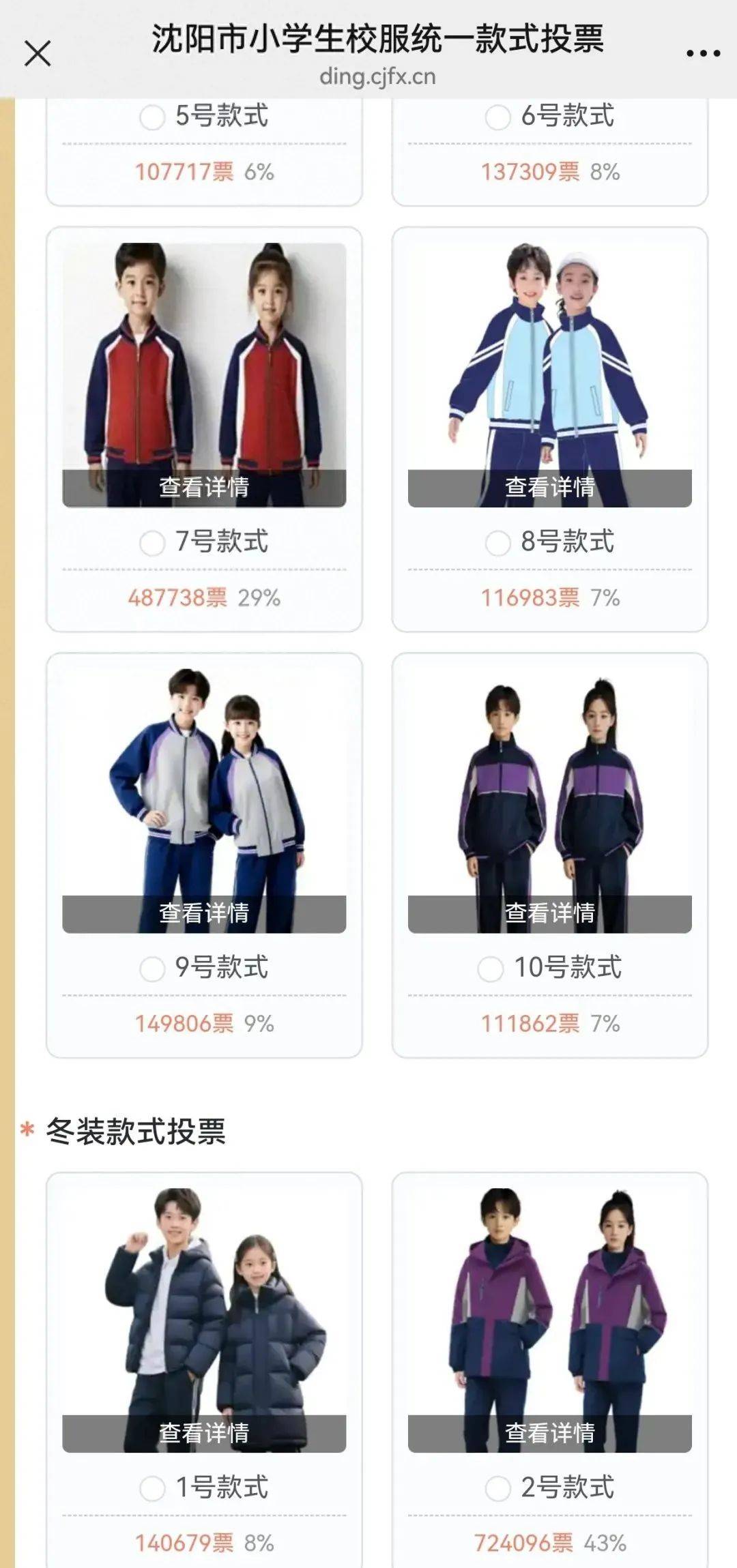 官方回应“沈阳校服疑遭刷票”，统一校服款式首要考虑的是“斩断伸向校服的利益黑手”