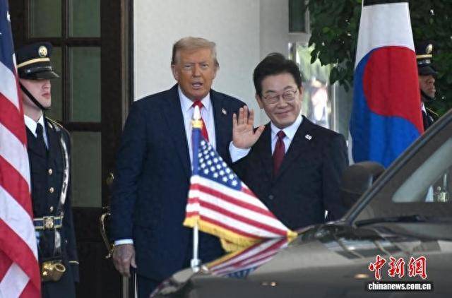 美韩领导人在白宫举行会晤