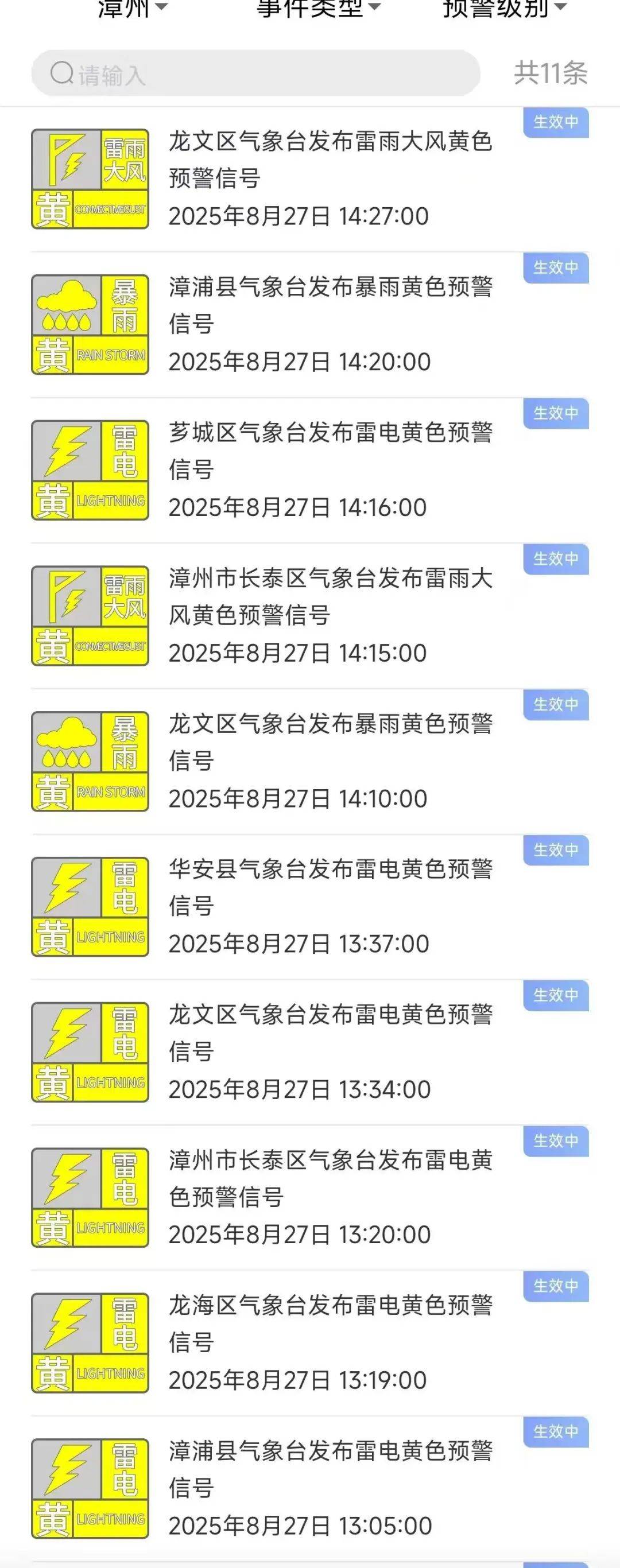 港尾天气预报