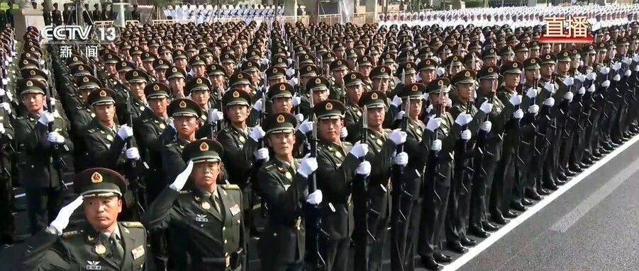 同志们好!主席好!_习近平_阅兵_人民