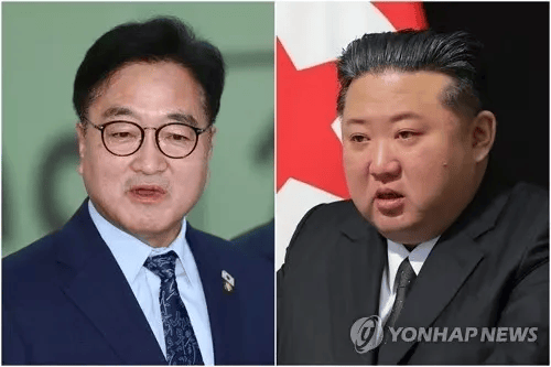 与韩国议长碰面，金正恩只回了一个字