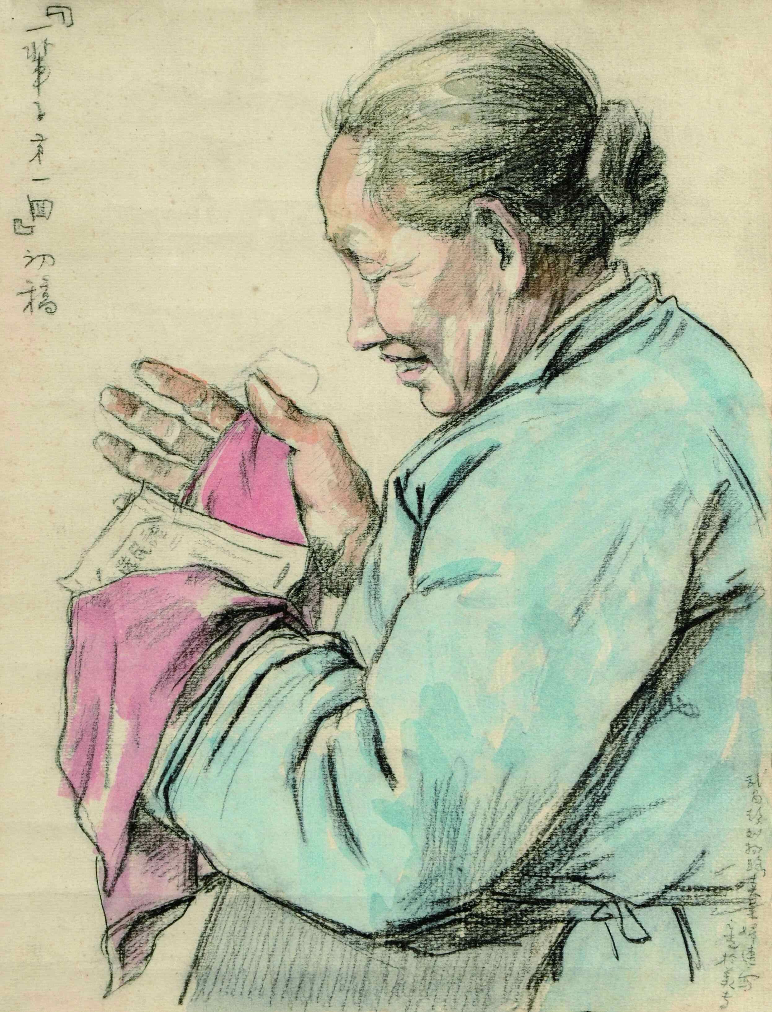 等经典作品再度和公众见面,成为杨之光作为中国当代人物画开拓者的