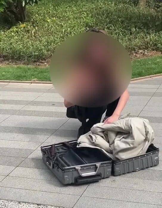 广州一女子将行李箱从43楼抛下，当事人认为自己没有触犯法律，警方：涉嫌犯罪，已刑拘