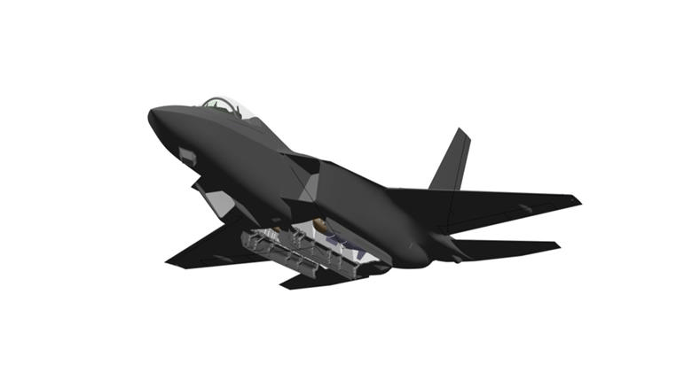 韩国五代机完整版亮相，弹舱比肩F-35，进气道现“神秘”设计