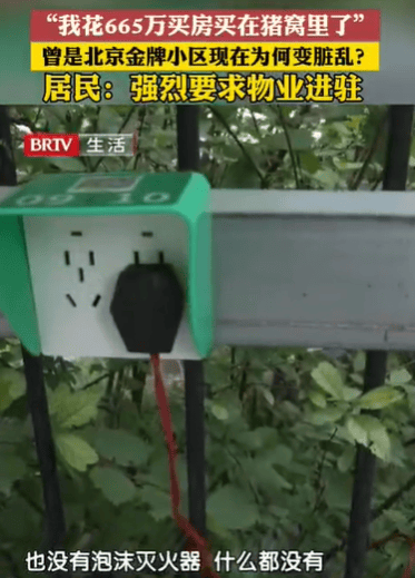 “我花665万买在猪窝里了”，居民吐槽曾经的金牌小区如今脏乱差：强烈要求进驻物业