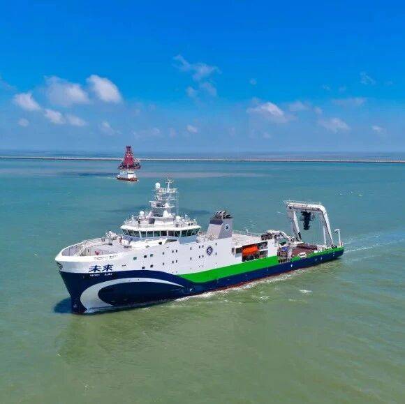 国内首艘深远海绿色智能技术试验船“未来”号前往深远海进行海试！_连云港_建设_无锡