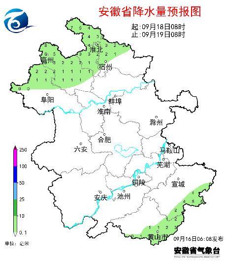 今天白天和夜里沿淮淮北有强对流天气 今天夜里至18日我省有一次大风降温过程