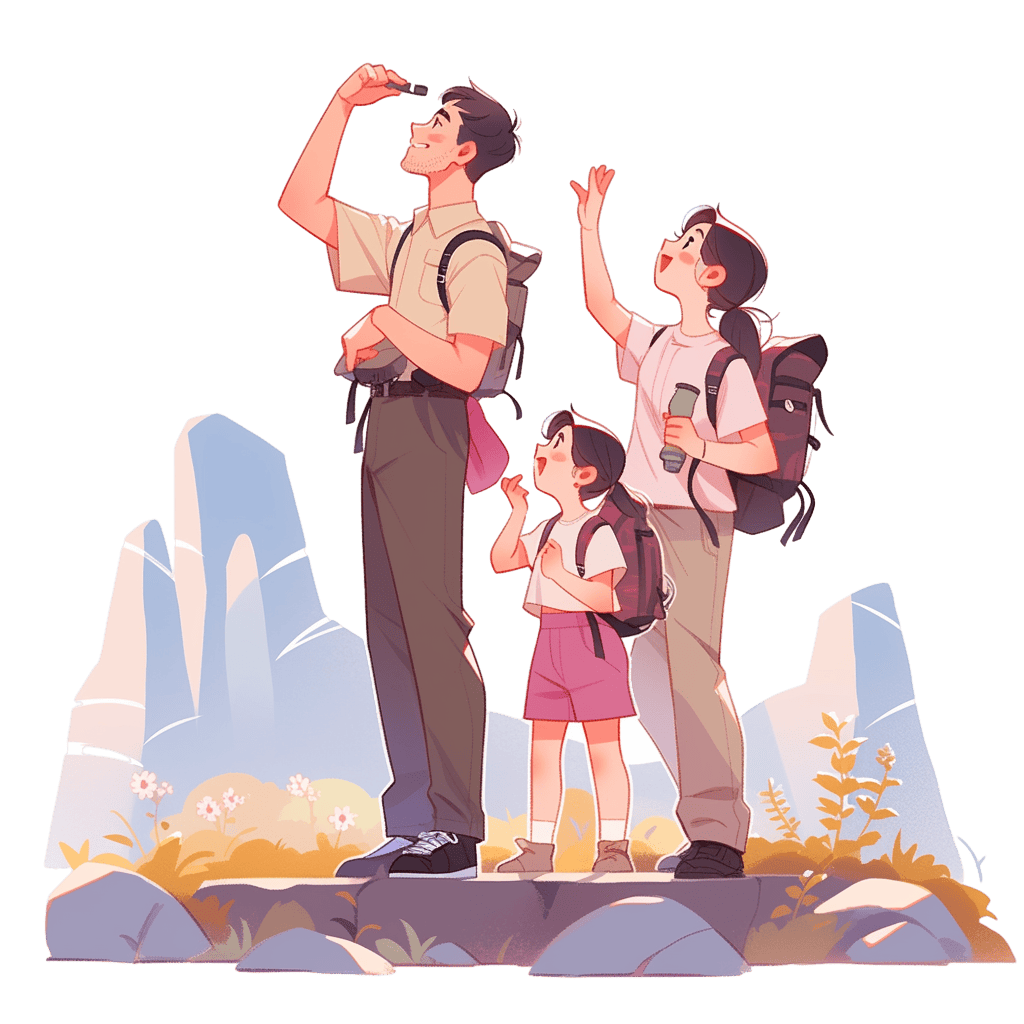 秋高气爽,爬爬山吧