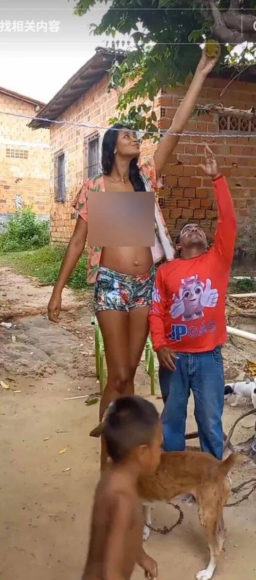 巨人症妹子2米高,老公却才1米6!照相都不在一个图层,这婚后画风哈哈哈