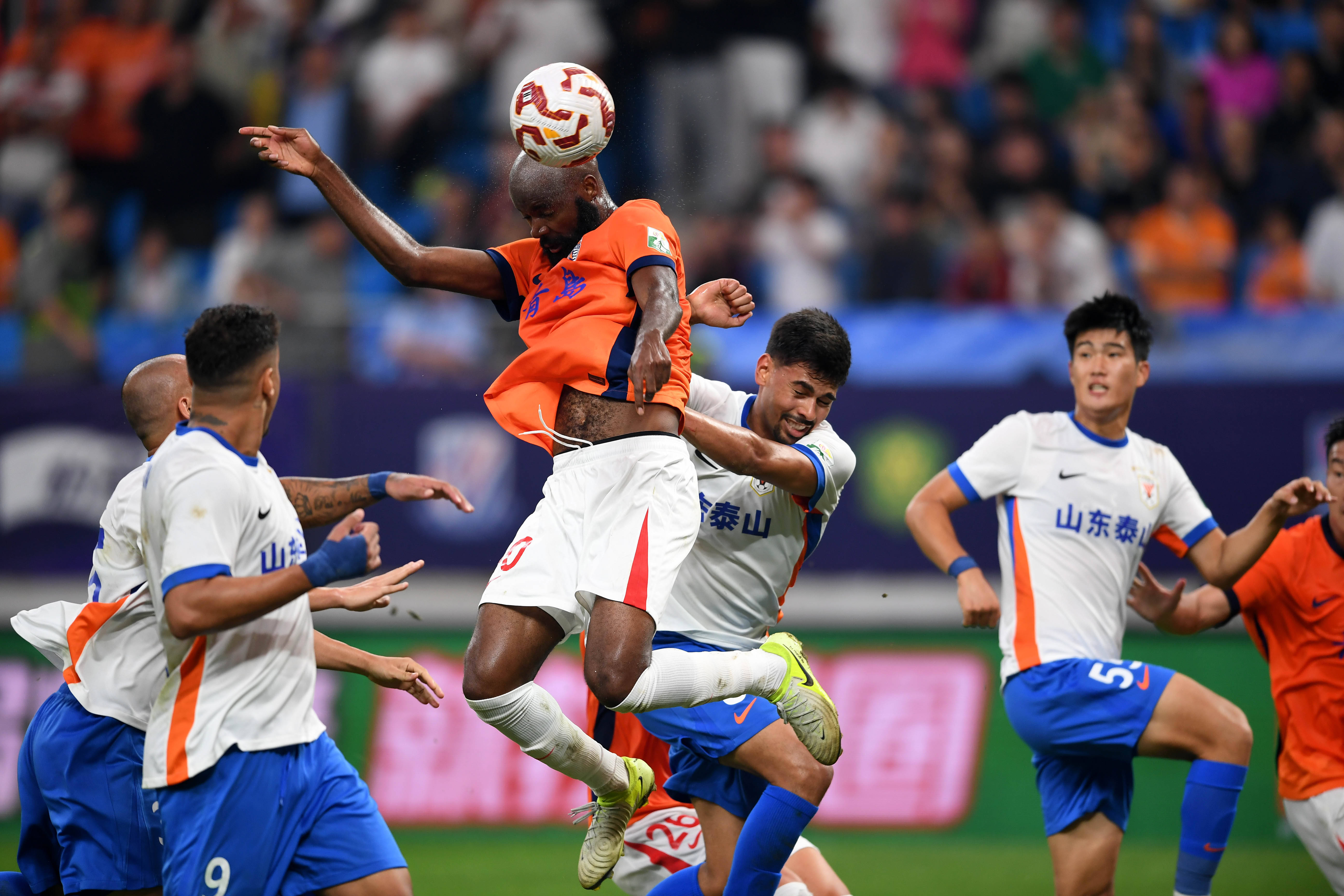 —中超:青岛海牛平山东泰山