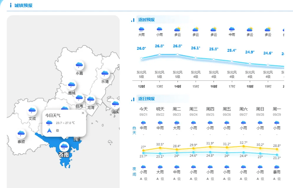 苍南一周天气预报在线