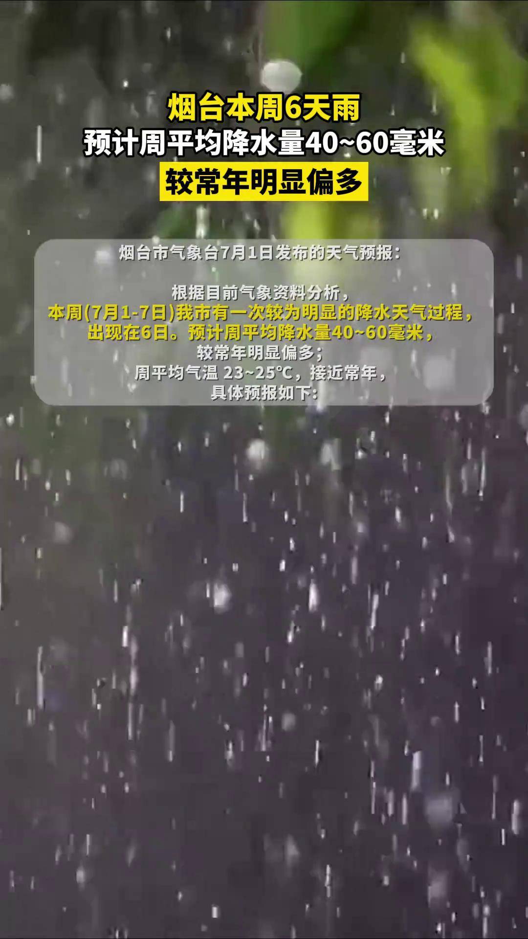 烟台天气40天预报