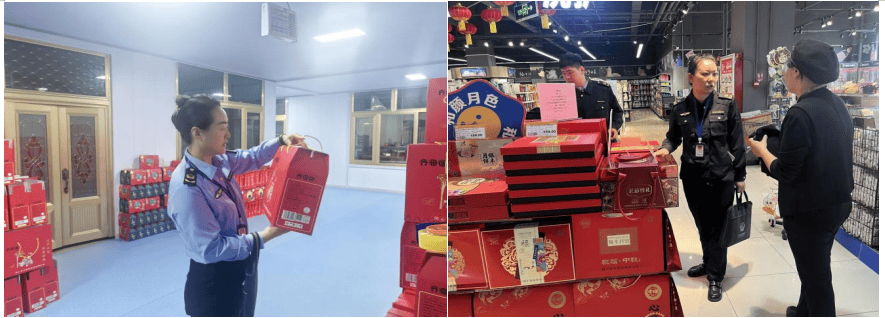 【动态信息】守安全 促团结——吴忠市市场监督管理局红寺堡区分局开展中秋、国庆节前食品安全和月饼过度包装专项检查