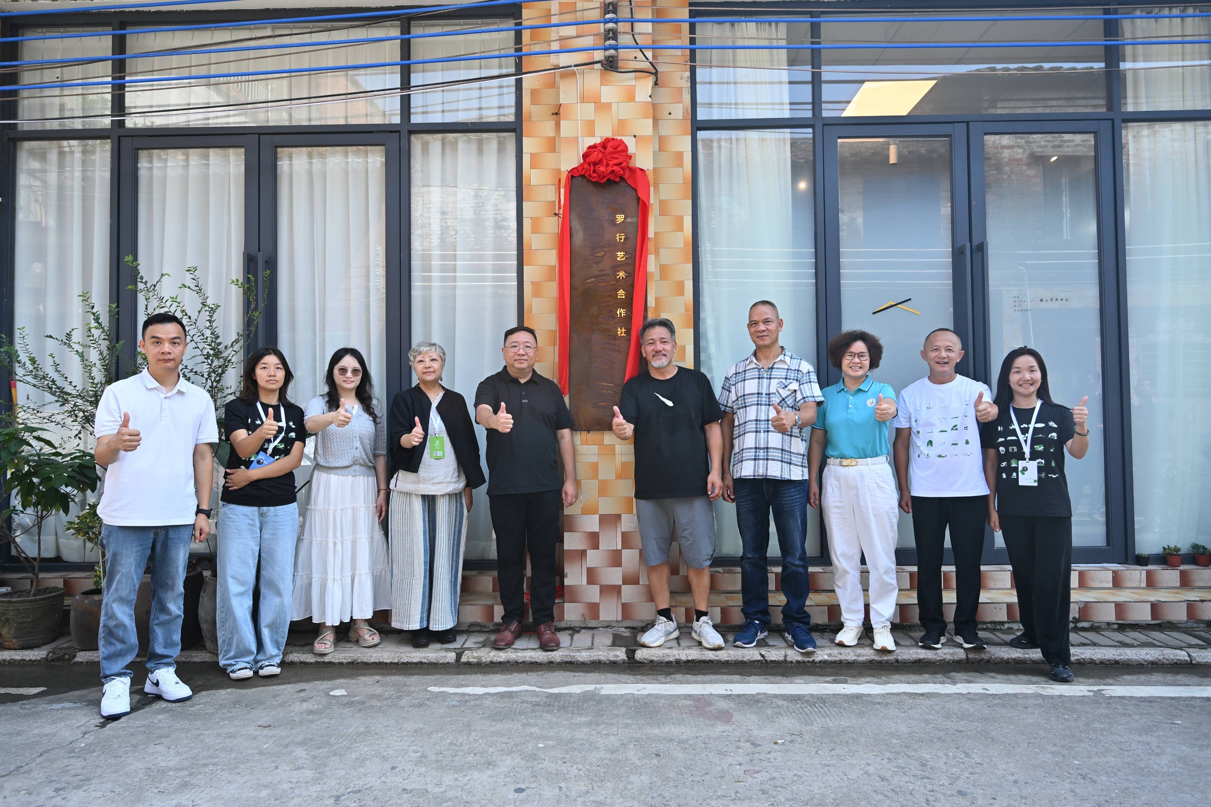 共创艺术合作社，罗行艺术墟走出一条内生循环之路