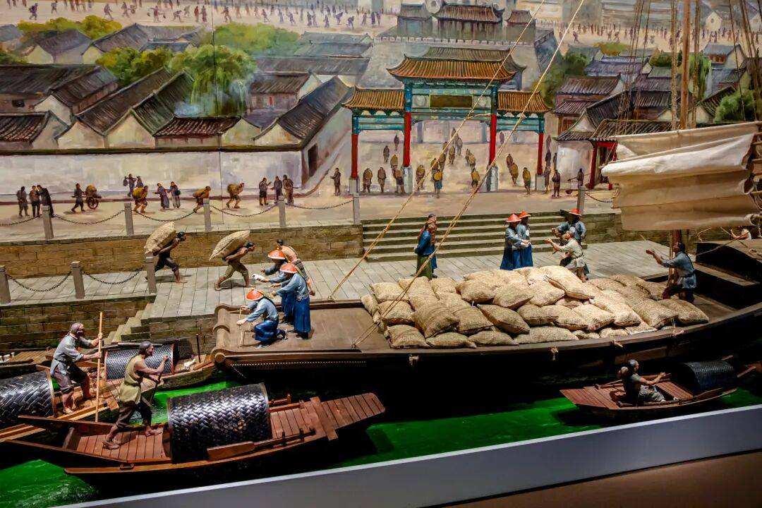 《京杭运河漕运堪舆图卷》:给清朝咸丰年间的京杭运河漕运"导个航"