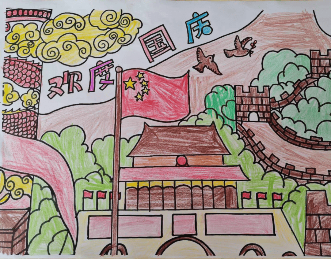 张鲁回族镇中心小学开展"喜迎国庆,礼赞祖国"主题