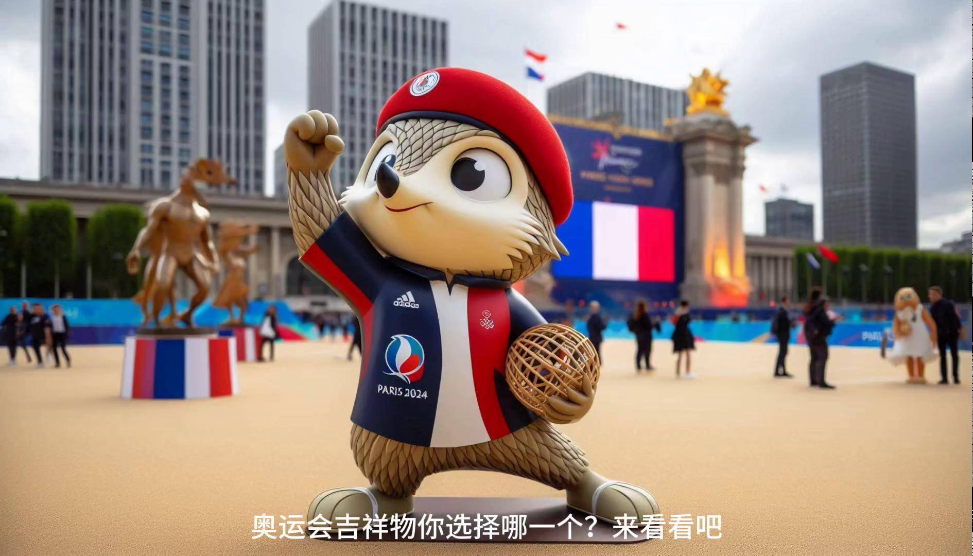 奥运会吉祥物你选择哪一个? 学生党 二次元 奥运会 动画