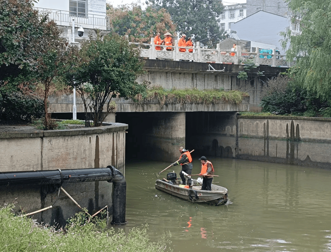 市环卫局：风雨无阻护碧水 昼夜坚守保畅通