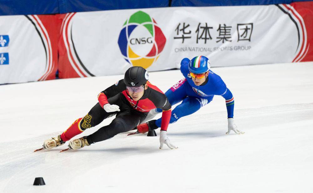 短道世巡赛第二站：刘少昂、孙龙分别摘得男子500米银、铜牌