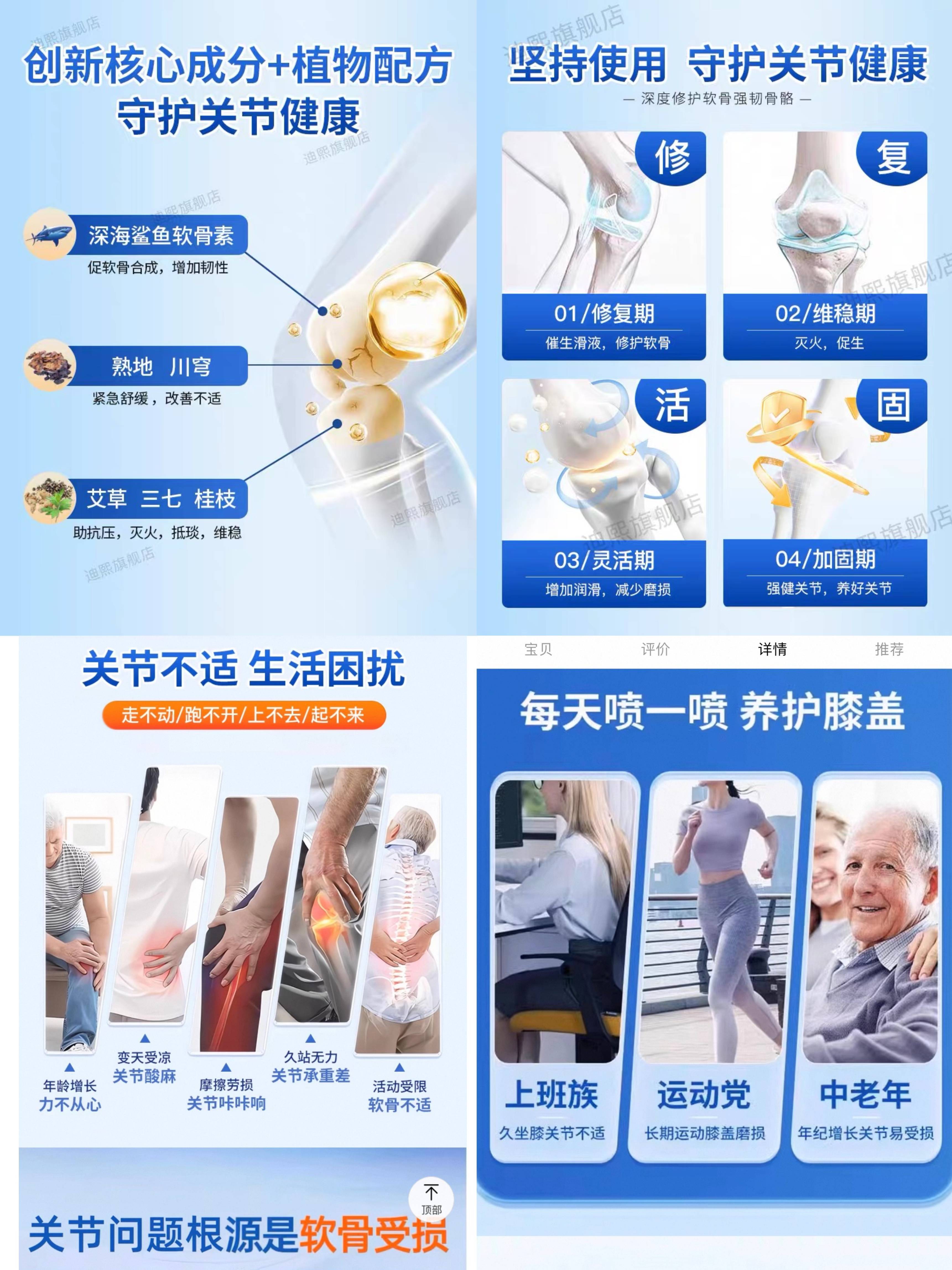 喷一喷养护膝盖,贴一贴修复软骨?多款外用氨糖涉虚假宣传(图1)