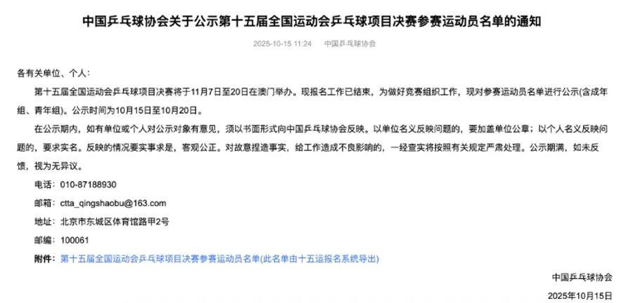 突发!王楚钦、林诗栋、梁靖崑、孙颖莎、王曼昱退赛 突发!王楚钦、林诗栋、梁靖崑、孙颖莎、王曼昱退赛