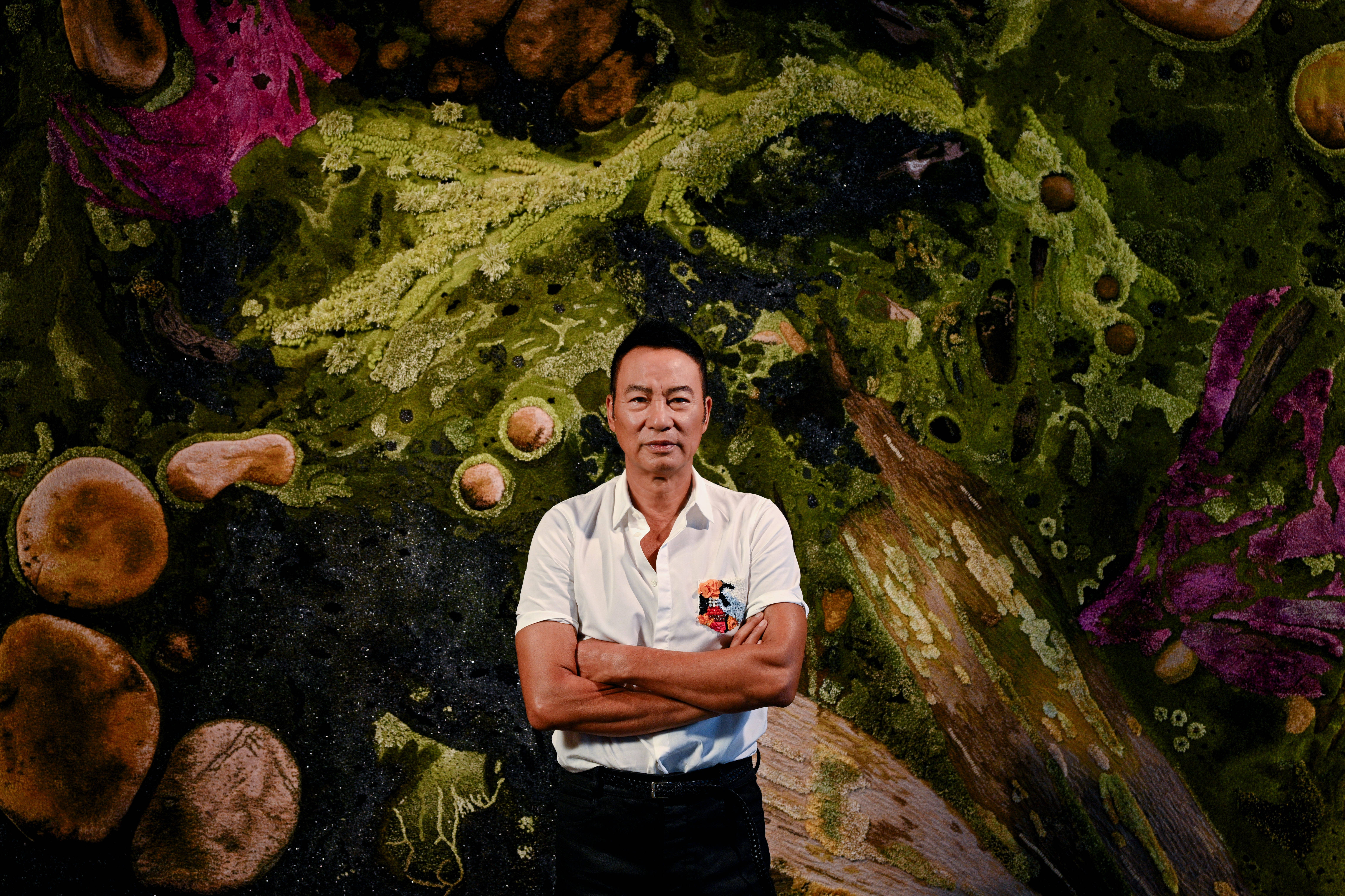 “炫目·任达华”艺术展览在香港举办，任达华：演戏和画画有共通之处