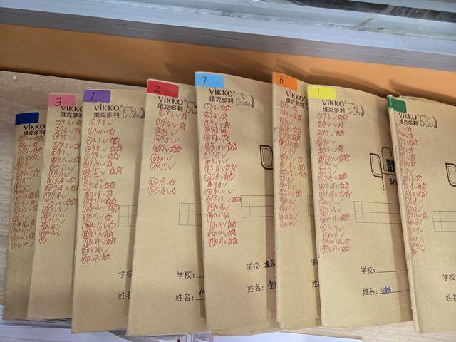 郑州市中原区建设路第二小学检查作业完成批改情况