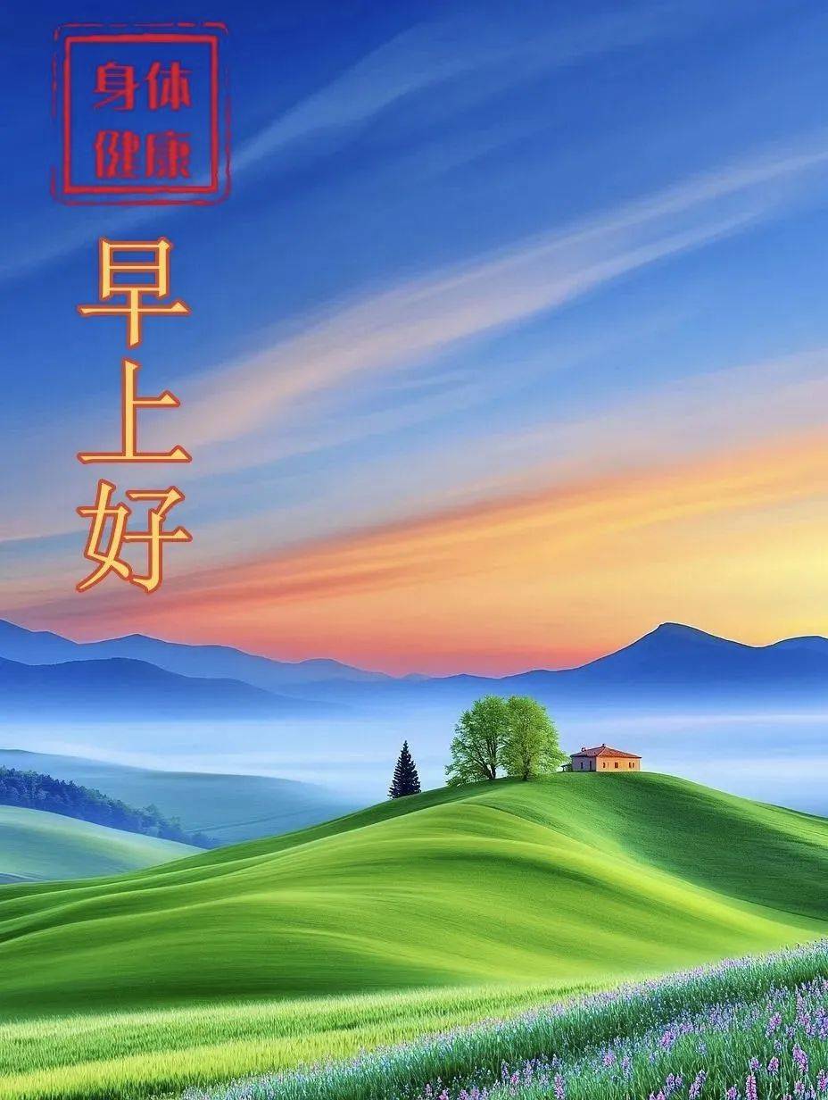 100张秋天早上好最新版早上好图片精选 早安祝福图片带字 漂亮祝福