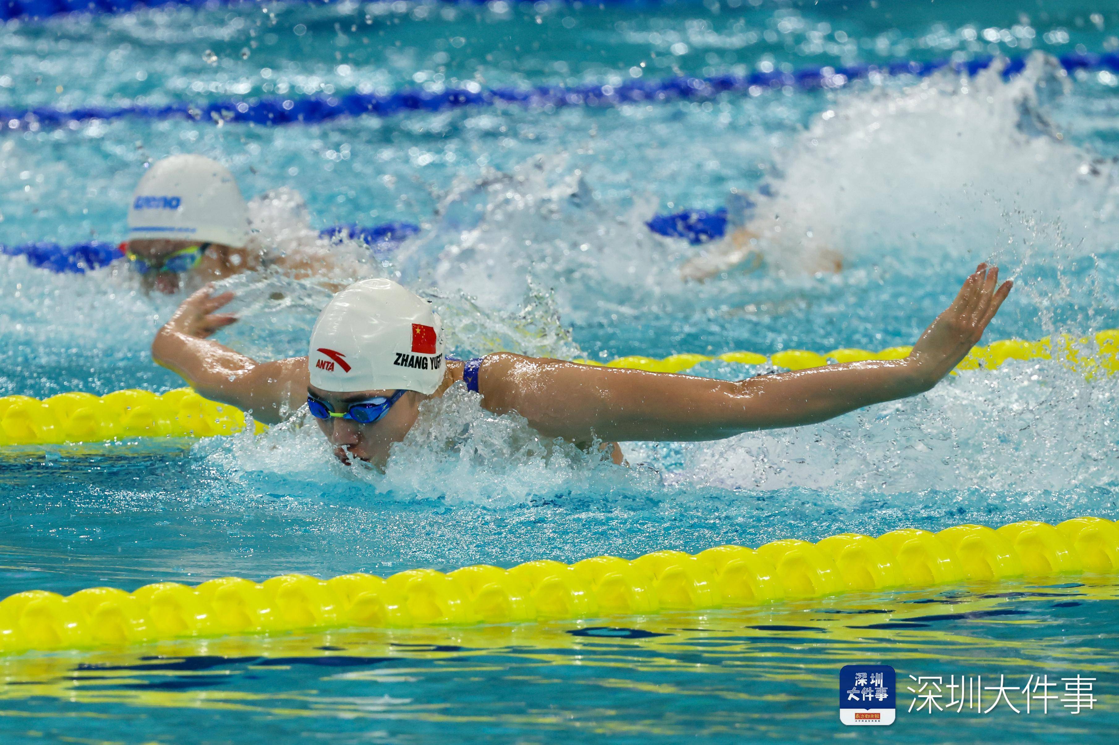 泳池逐浪 群星闪耀!全运游泳回眸 半程水中镜象