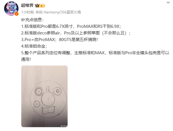 曝华为Mate 80系列将推Pro Max机型 还有GTS版本？