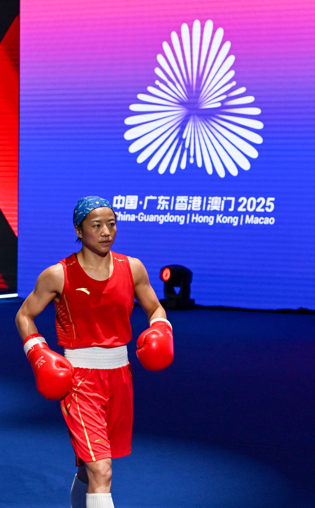 吴愉夺得全运会拳击女子50公斤级金牌