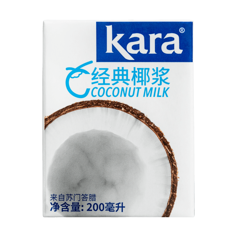 探索热带风情,尽在kara经典椰浆200ml!