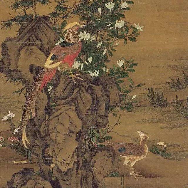 元代名家王渊花鸟赏析_作品_中国_绘画
