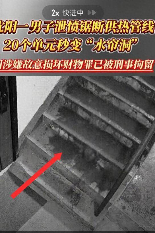 心生不满蓄意报复，沈阳一男子连锯20个单元供热管线被警方抓获