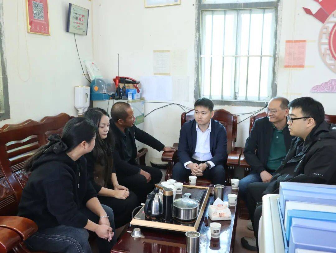 蓬华镇新任主要领导开展走访调研活动