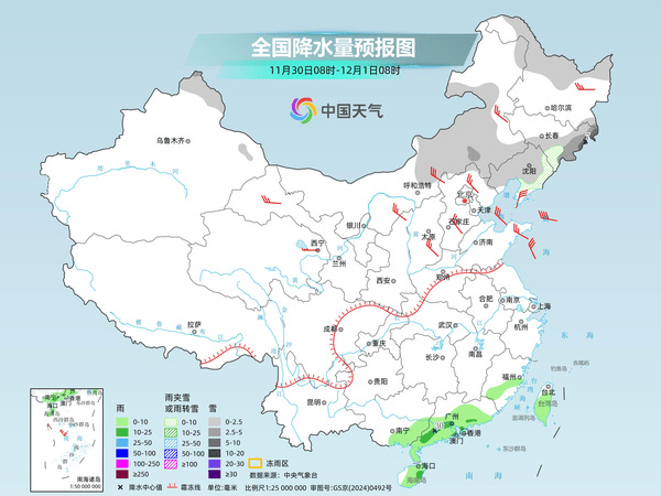 东北等地大范围降雪来袭 中东部气温先升后降 东北等地大范围降雪来袭 中东部气温先升后降
