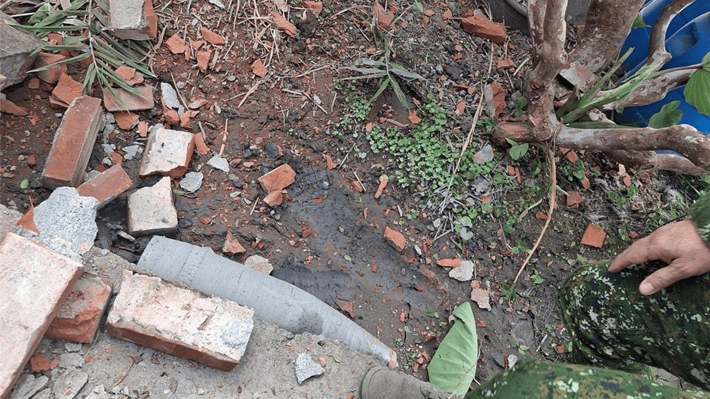 画面曝光!台陆军实弹射击发生意外,炮弹突然偏轨误落民宅,3户受波及