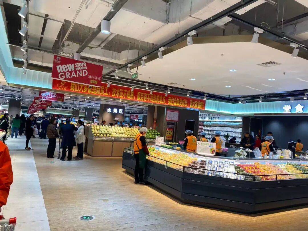 万达芙思特超市新增熟食就餐区!