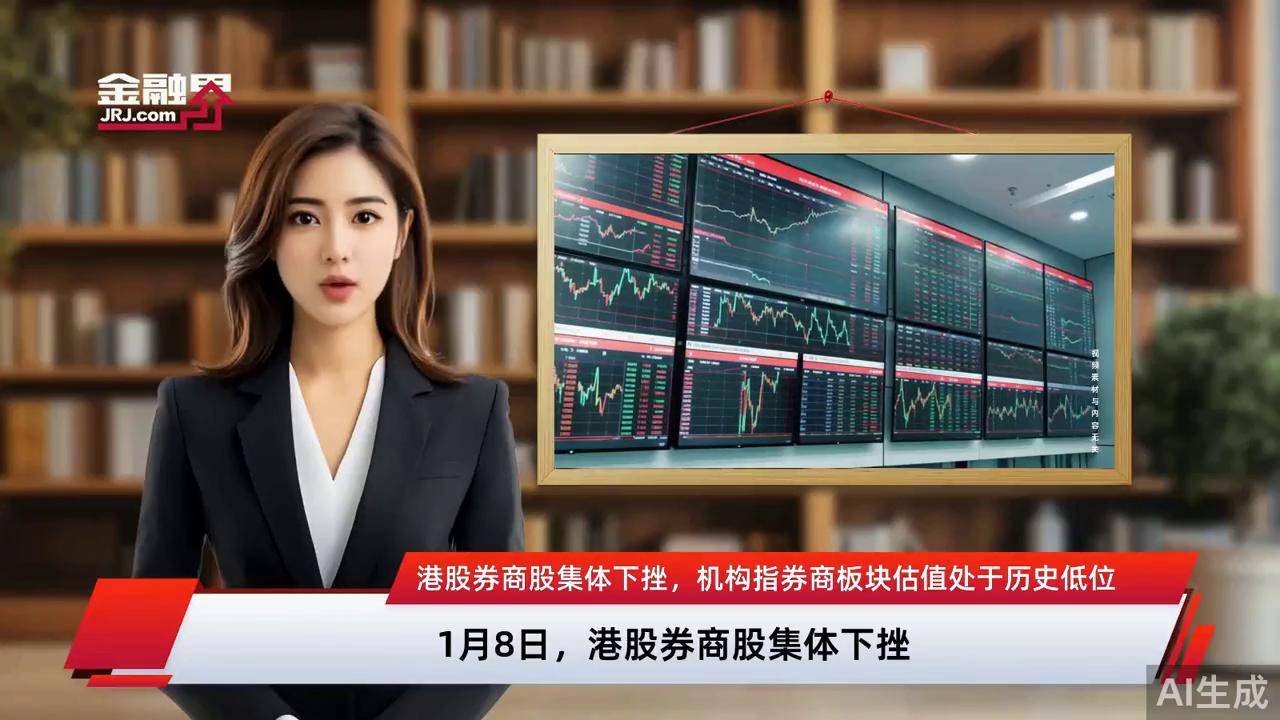 港股券商股集体下挫，机构指券商板块估值处于历史低位_搜狐网