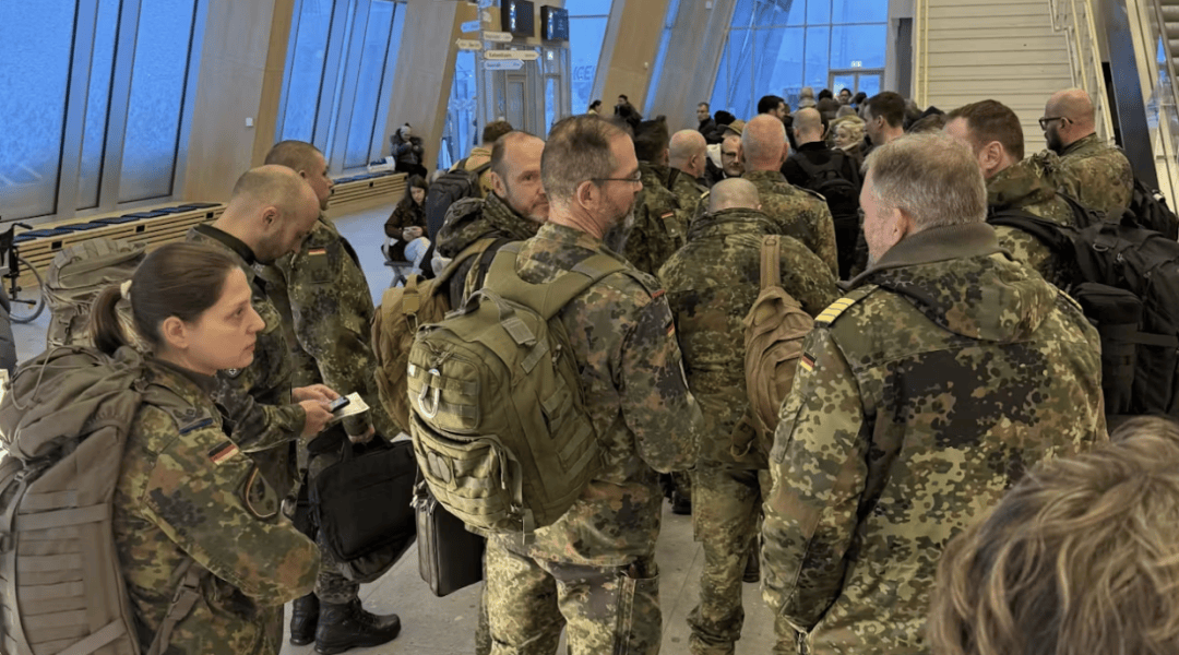 德国士兵，已撤离格陵兰岛